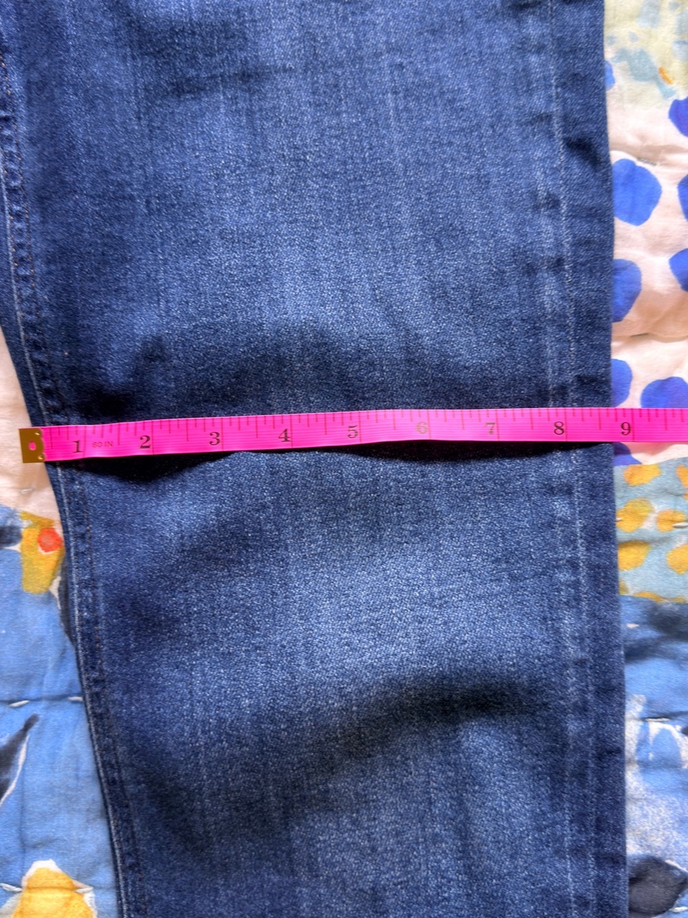 Citizens Of Humanity Dark Blue Straight-Leg Jeans - Picture 10 of 15